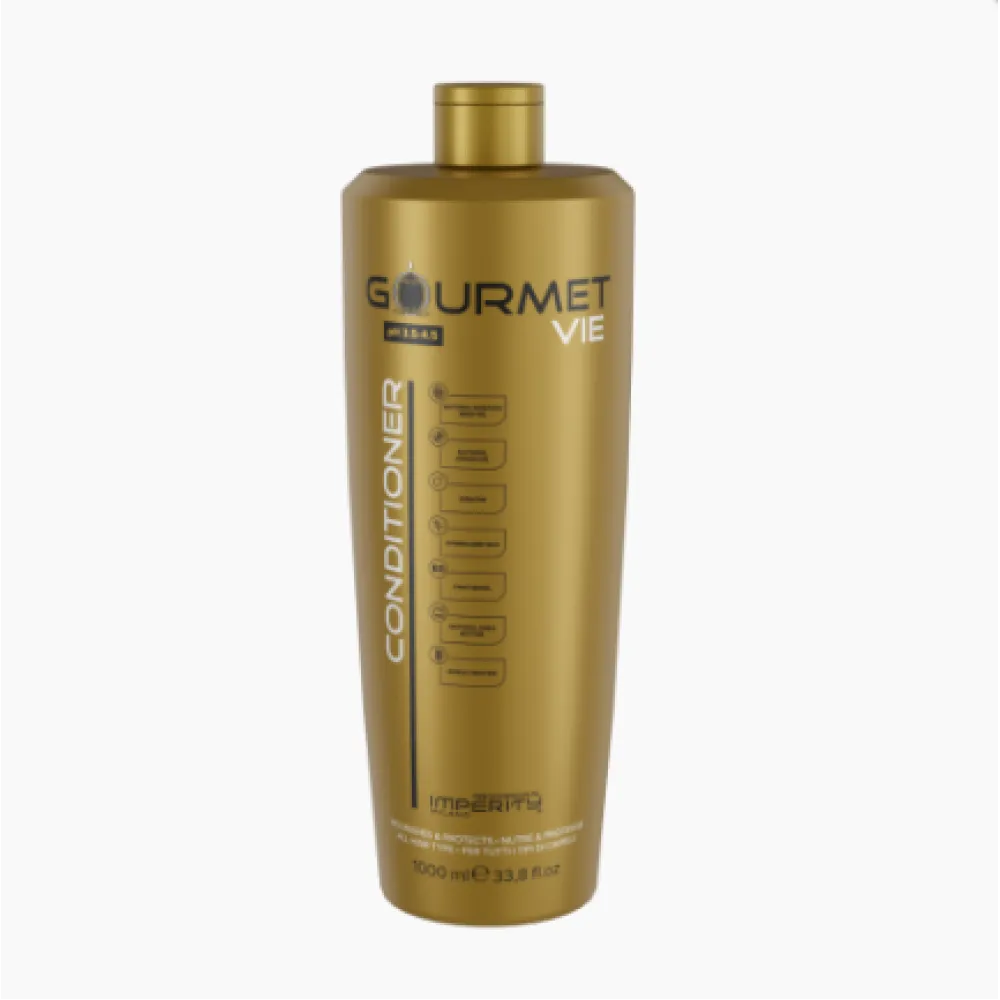 IMPERITY Gourmet Vie Perfume Cream Conditioner - après‑shampoing crème parfumée pour cheveux à la kératine et à l'huile d'argan, 1000 ml