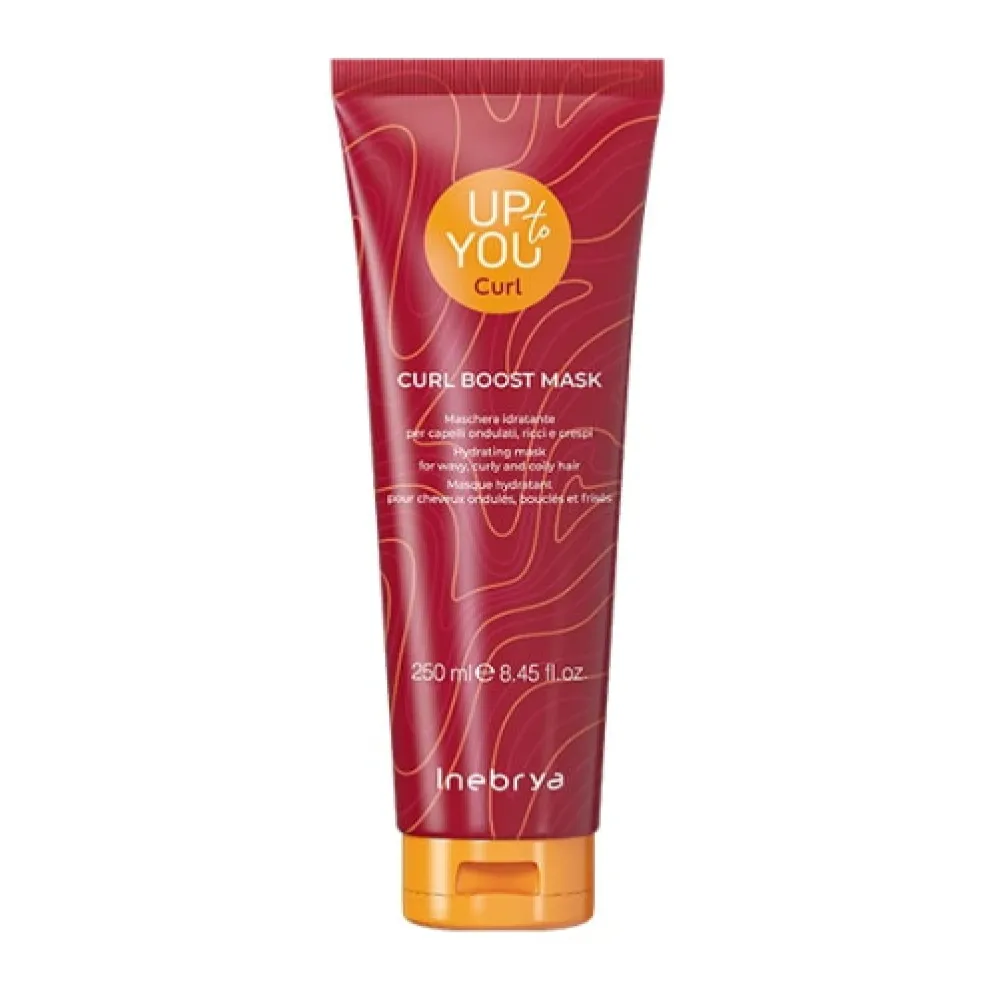 Inebrya UP to YOU Curl Boost Mask - Masque hydratant pour cheveux bouclés, 250 ml