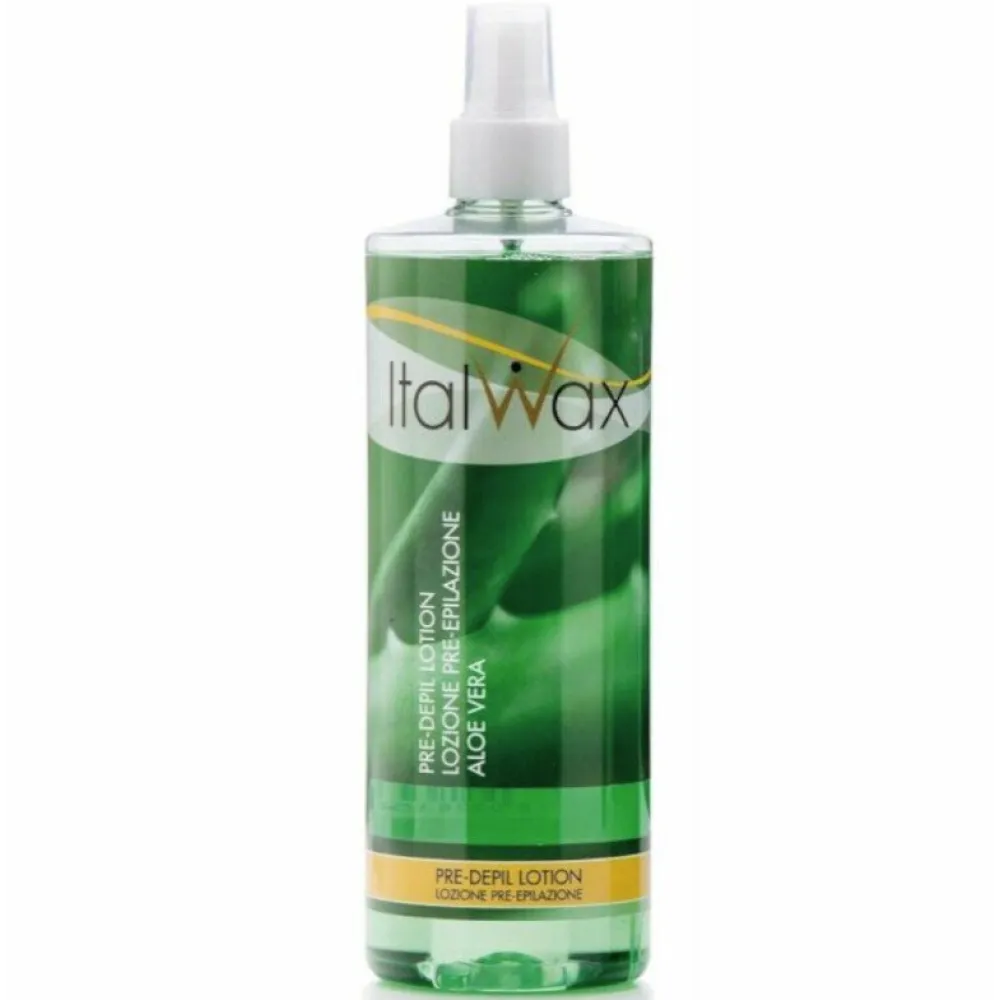 ItalWax Lotion pré-épilatoire Aloe vera, 500 ml (BRLS6196)