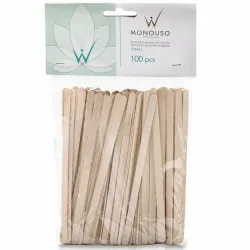 ItalWax spatules en bois petites — lot de 100 pièces