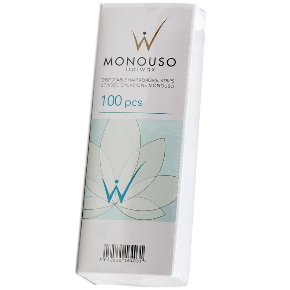 ItalWax Papier dépilatoire 7 x 20 cm — 100 feuilles