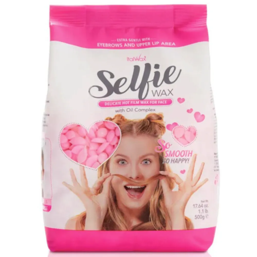 ItalWax Cire en film pour le visage Selfie, 500 g