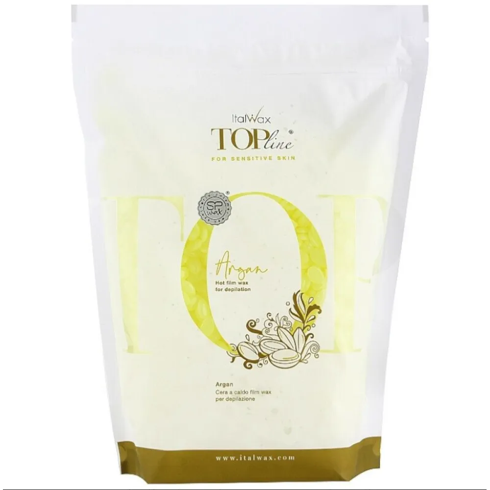 ItalWax Top Formula ARGAN - Cire en granulés à film chaud, 750 g (BRLargan)