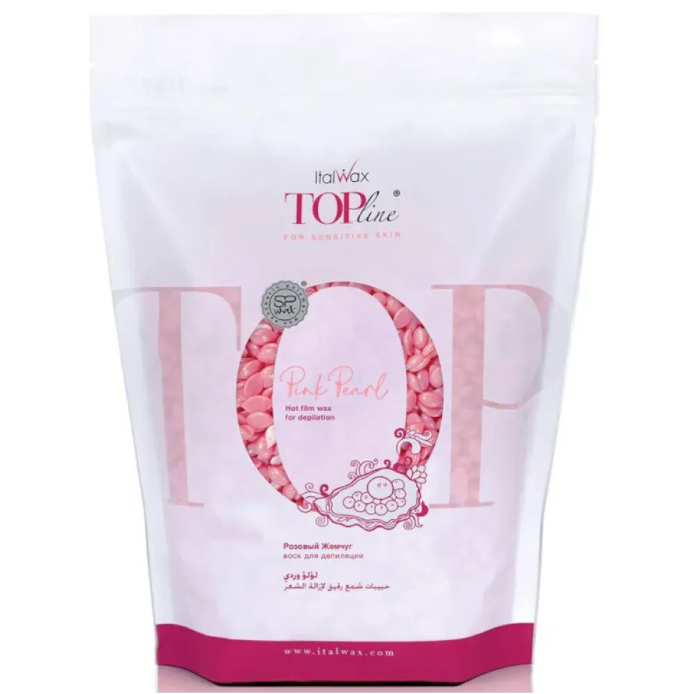 Italwax Top Formula PINK PEARL - Granulés de cire chaude film, 750 g (BRL72029)