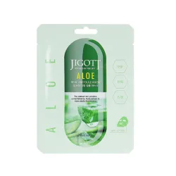 Jigott Aloe Vera Real Ampoule Mask, 27ml