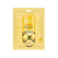 Jigott Vitamin Real Ampoule Mask – Masque en tissu pour le visage, 27 ml