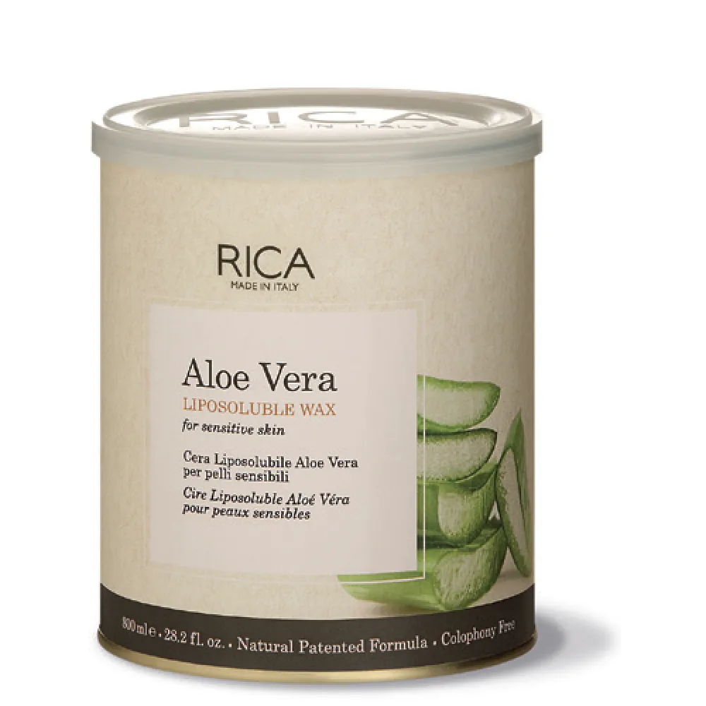 RICA Aloe Vera Wax — Cire à l'extrait d'aloé vera, 800 ml