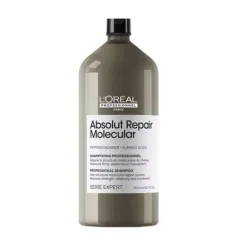 L'Oreal Professionnel Serie Expert Absolut Repair Molecular Shampoo - Shampoing moléculaire pour une réparation profonde des cheveux, 1500 ml