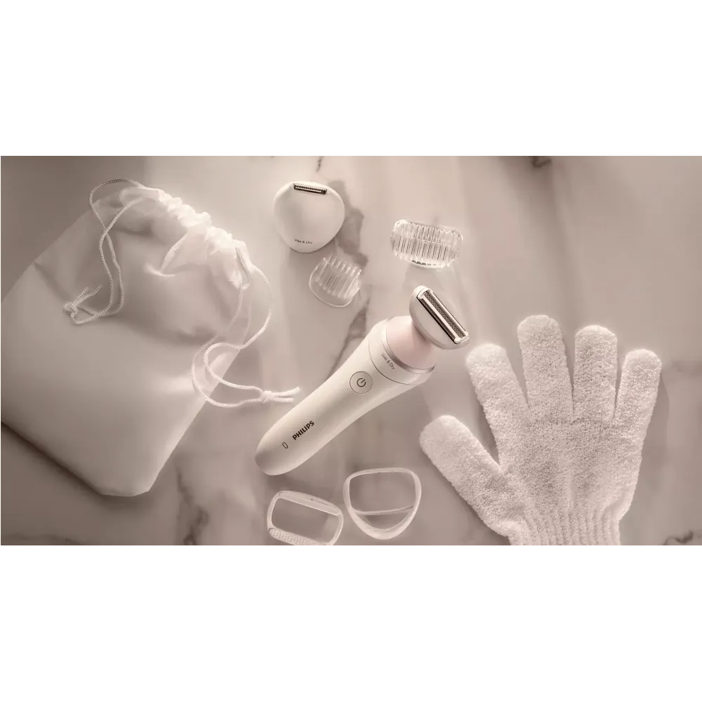 PHILIPS Série 8000 Rasoir électrique sans fil pour femme BRL176/00