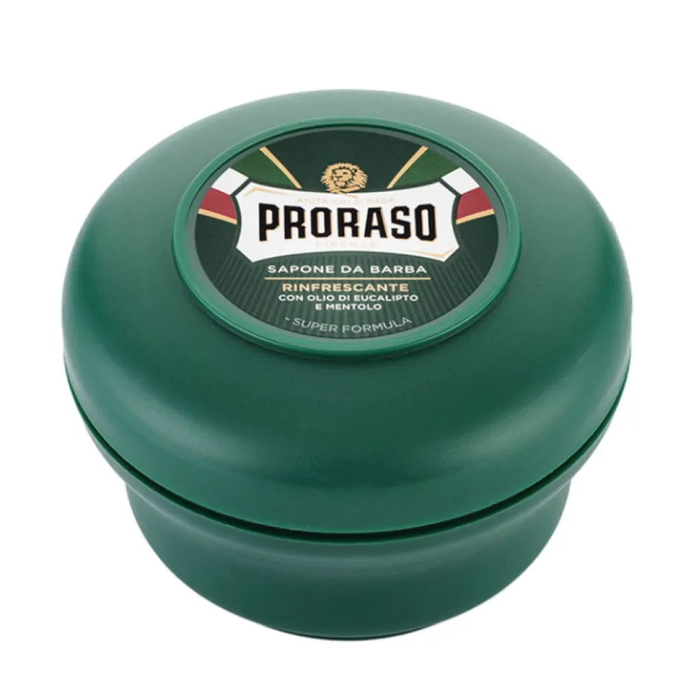 PRORASO Refreshing Shaving Soap With Eucalyptus Oil And Menthol, 150ml