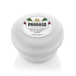 PRORASO Sensitive Shaving Soap With Green Tea Extract, 150ml