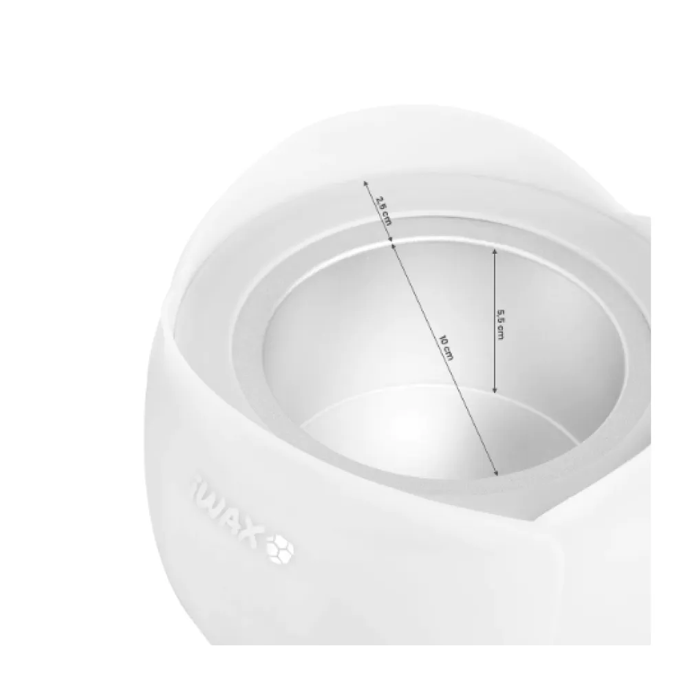 Chauffe-cire iWax Flower 100 W, blanc